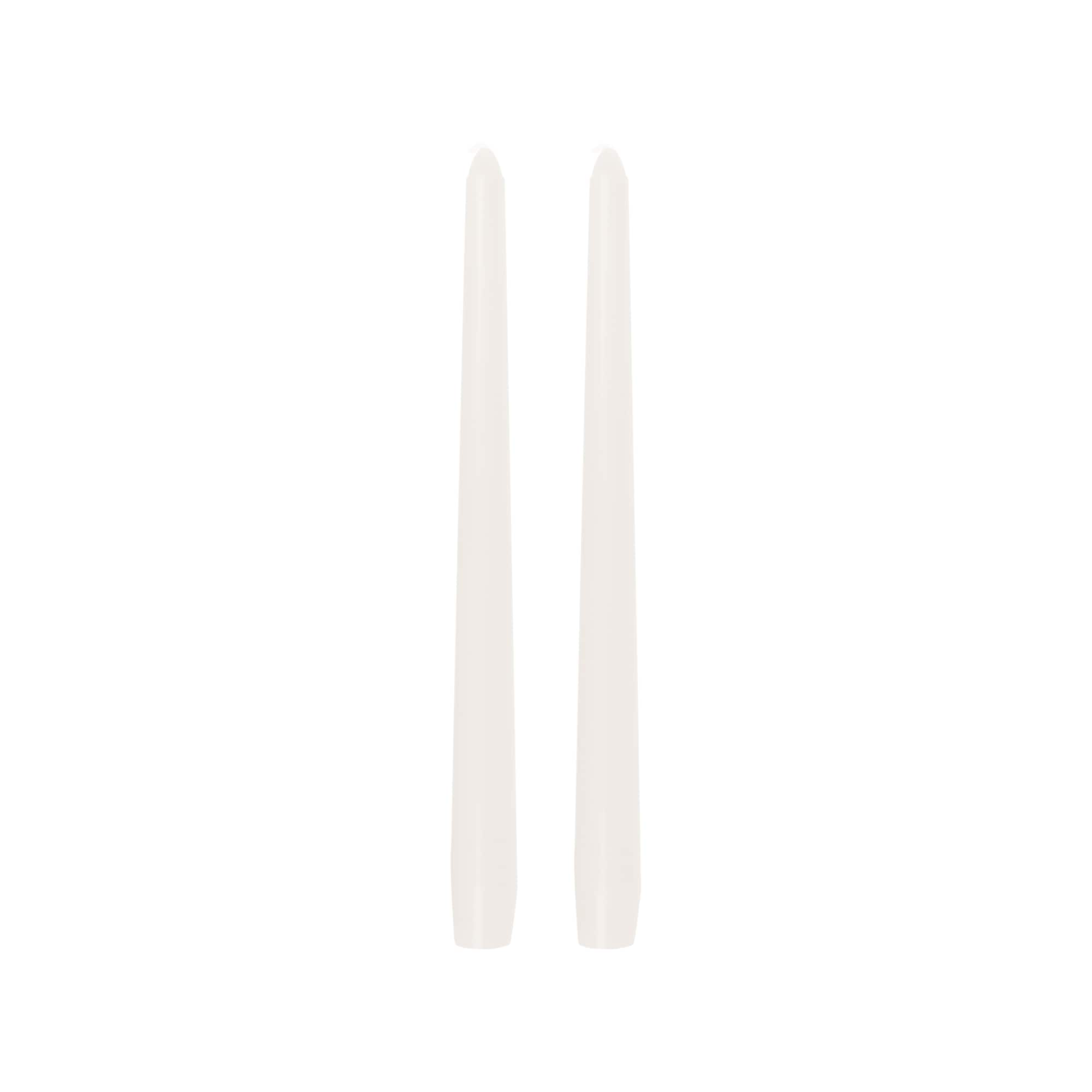 10" Unscented Taper Candles